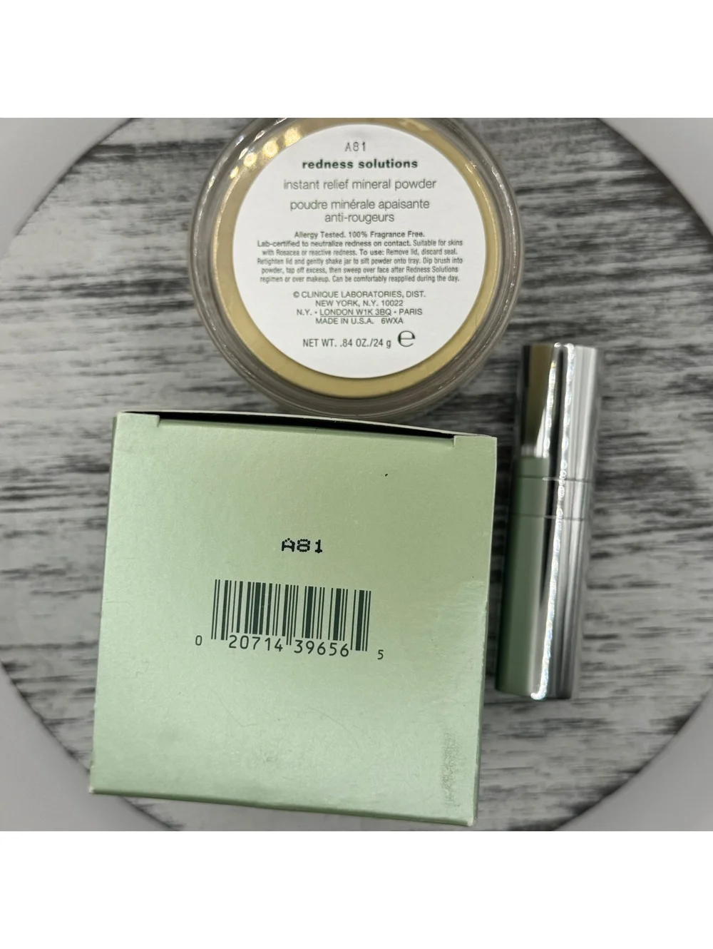 Clinique Redness Solutions Instant Relief Mineral Loose Powder w/ Brush SEALED
